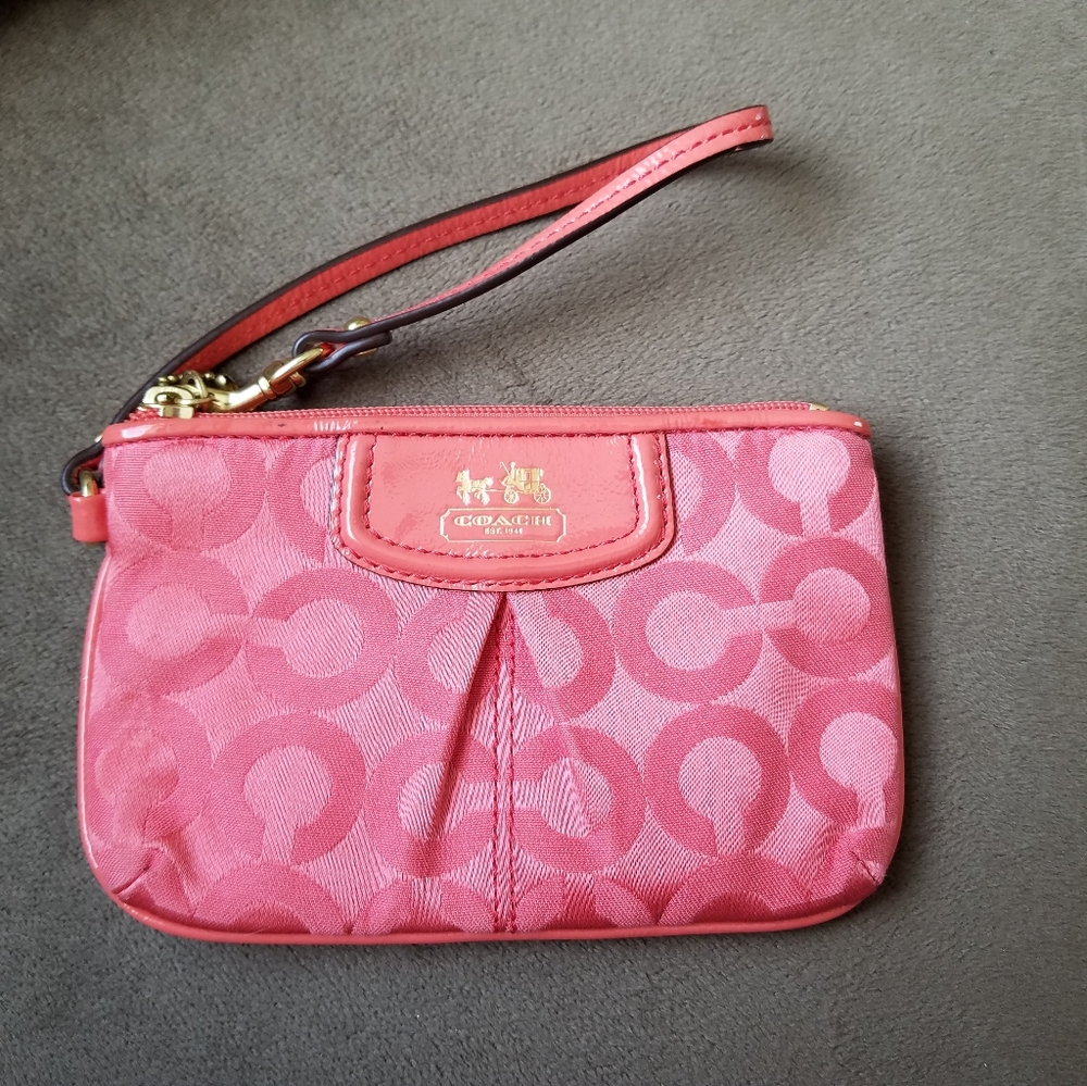 Coach wristlet